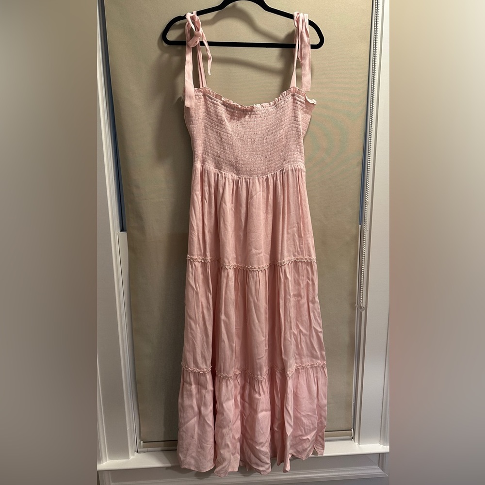 Lulus Pink Maxi Dress